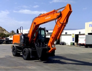 Колесный экскаватор Hitachi ZX 190W-3